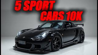 5 Sports Cars Under $10K That You NEED To Know About!