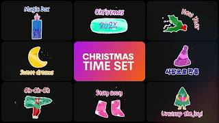 Free Holiday Cartoon Text Pack — Christmas Time Set (Ae, Pr, Dr, FCPX) screenshot 4