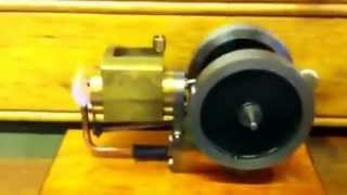 Tiny water cooled flame gulper flame licker vacum engine