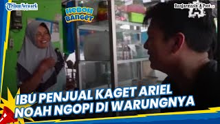 Ariel NOAH Ngopi di Warung Pinggir Jalan Viral, Ibu Penjual Kaget Ga Percaya: Gantengan Aslinya