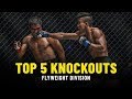 Top 5 Knockouts | Flyweight Division | ONE Highlights