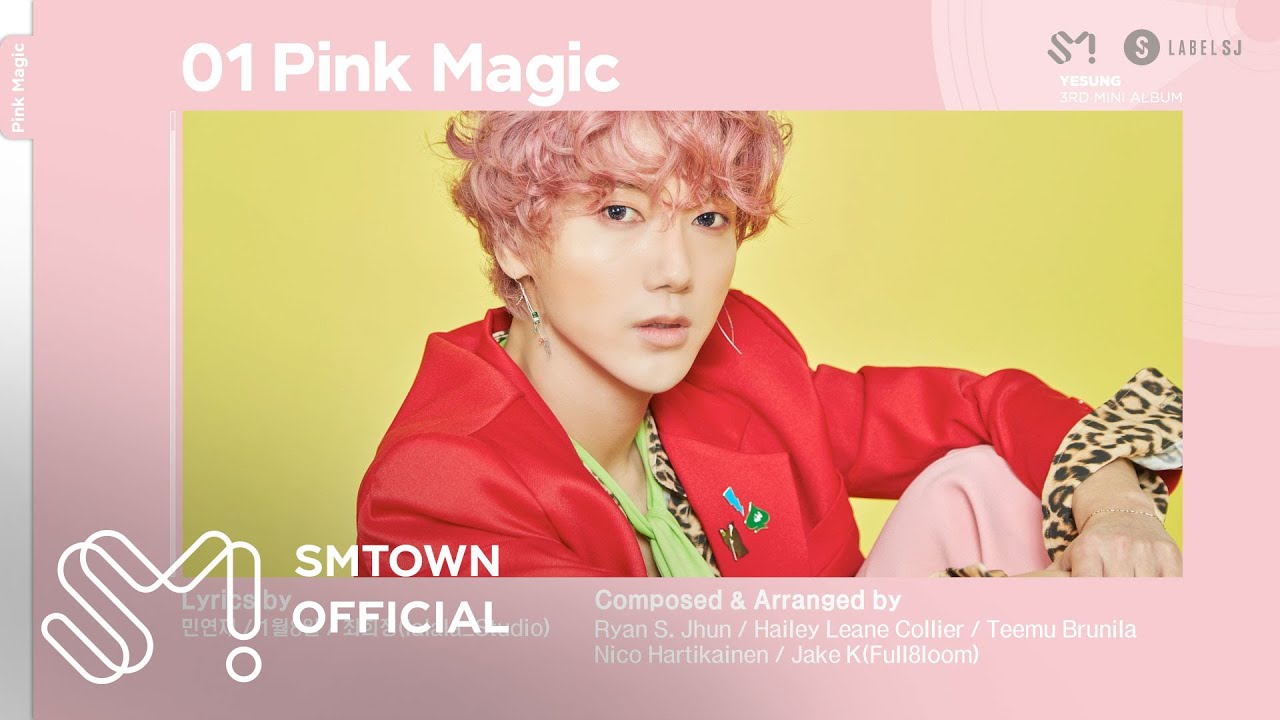 SUPER JUNIORイェソン、韓国サード・ミニアルバムPink Magic