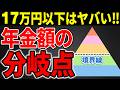 【最新情報】年金が上位○％以下の人は老後崩壊…年金だけで生活できるラインを解説します【国民年金/この厚生年金】