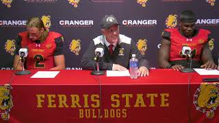 Ferris State Football vs Tiffin - Postgame Press Conference
