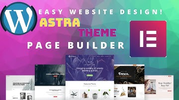 How to set Astra WordPress Theme with starter Templates.|| #ZEEGURU