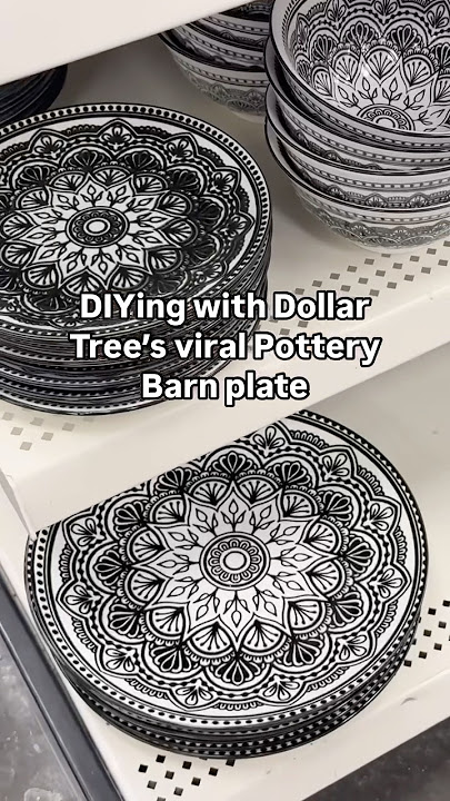 Pottery Barn DIY Dupe #dollartreediy