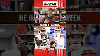 Who will be the Browns QB2 -- Shedeur Sanders or Bailey Zappe?
