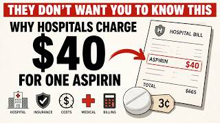 Why a Hospital Charges $40 For ONE Aspirin (The Truth Is Disgusting)