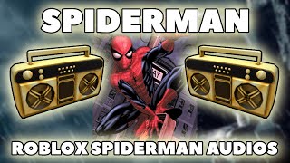 SPIDERMAN Roblox Music Codes/IDs (January 2025) *WORKING/TESTED*