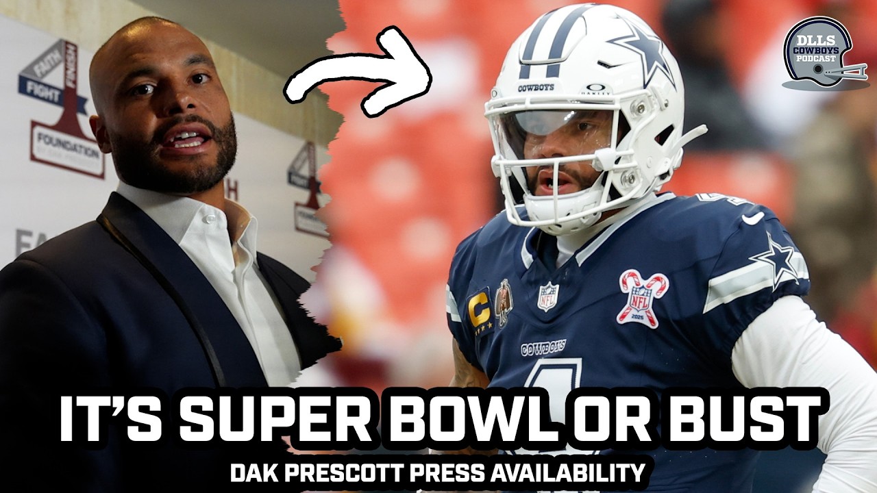 Dak Prescott: It's SUPER BOWL or BUST for the Cowboys in 2026 👀 ⭐⭐⭐⭐⭐