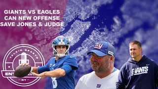 New York Giants | Giants vs Eagles + Can Freddie Kitchens new offense make a difference