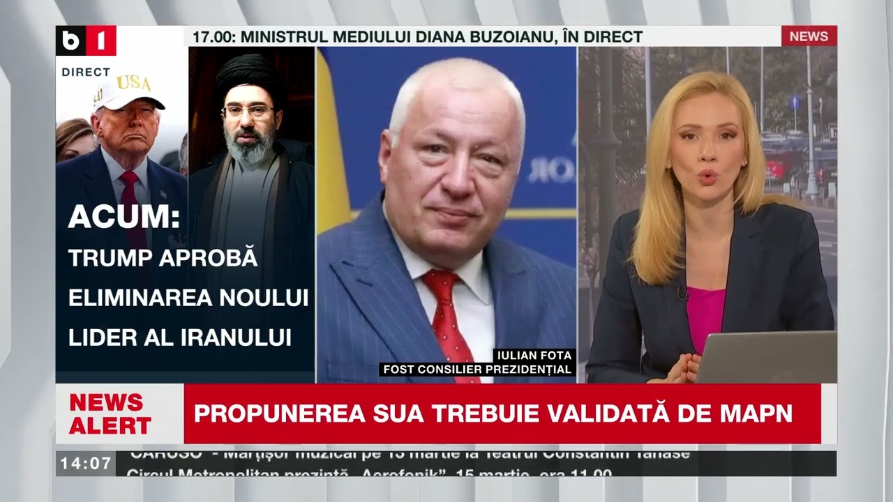 TALK B1 CU A MORARU. IRAN, A DOUA RACHETĂ CĂTRE TURCIA/SUA VOR SĂ TRIMITĂ AVIOANE LA KOGĂLNICEANU P3