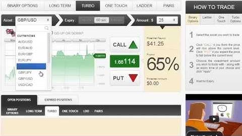 Option Bot Binary Options Members Area Software In Action | Binary Options Bot Review 2014