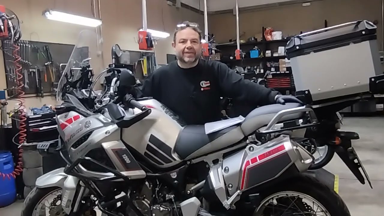XT1200Z Revisión 80.000 km. Y sustitución líquido frenos unidad hidráulica ABS