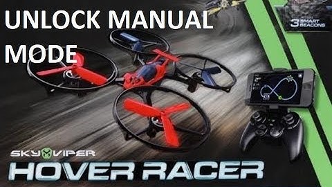 Sky Viper Hover Racer How to put in Manual Mode QUICK TO THE POINT  Review