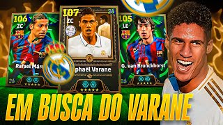 PACK OPENING ATÉ O VARANE VIM 😍😭 Efootball Mobile
