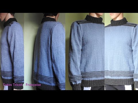 Vidéo: Comment Tricoter Un Pull Pour Homme