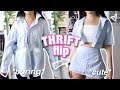 THRIFT FLIP: turning UGLY mens clothes into TRENDY clothes!