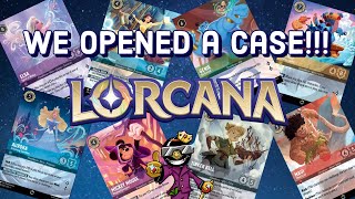 We Opened a Sealed Case of Disney Lorcana!!!