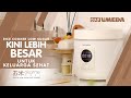 UMEDA Okome Maxi – Rice Cooker Pintar dengan Teknologi Pemisah Pati, Lebih Sehat untuk Keluarga!