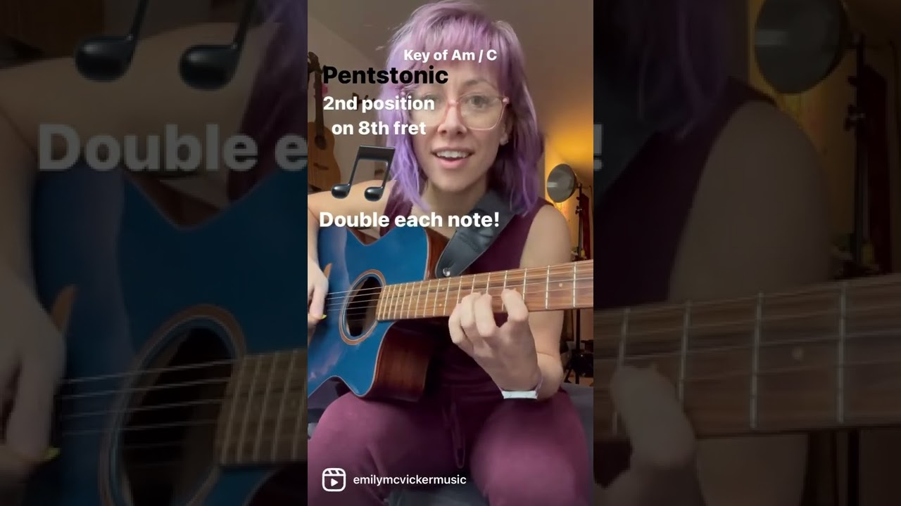 Pentatonic scale practice! 