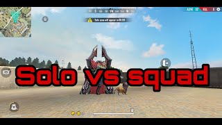 Free Fire Death Match Solo Vs Squad Aura Legend