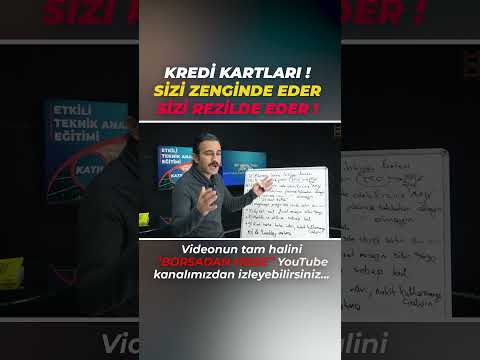 KREDİ KARTLARI NASIL KULLANILMALI ?  #kredi #kredikartı #banka #zenginlik #tasarruf #yatırım #bist