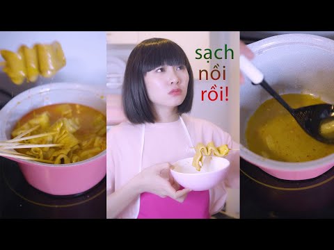 Video Trúc Mây - Một khi đã nấu Tokbokki là phải sạch nồi -... - youtube