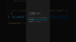 Leetcode 242 Solution