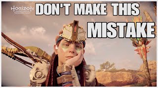 Invisible bridge glitch - Horizon Forbidden West