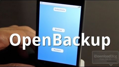 OpenBackup