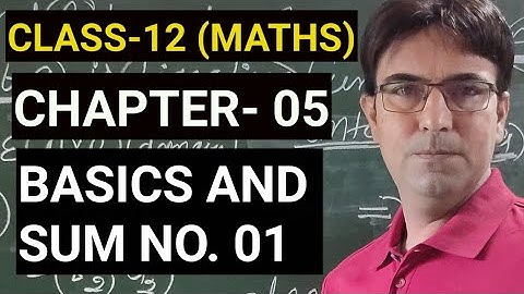 CALCULUS: Continuity and differentiability || Differentiation Part 1 ( CBSE CLASS 12 MATHS ) ||