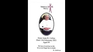 Requiem Mass for Sr Anne Collins