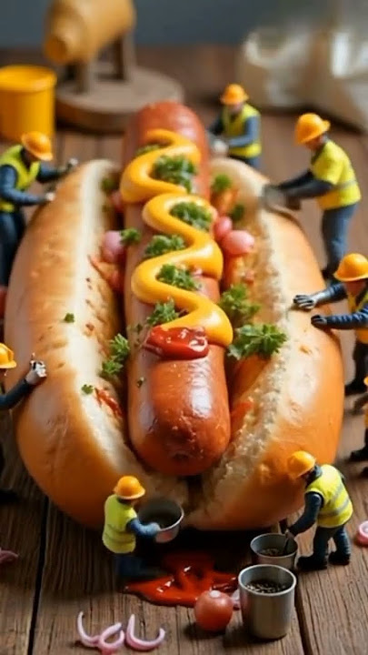 Who wants a xxl size hotdog #cat #kucingoyen #funny #funnycats #cute