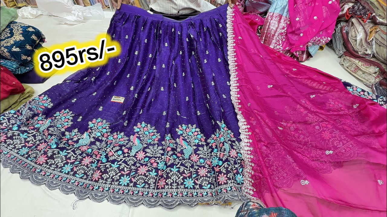 chickpet wholesale festival offer lehenga collection @849rs | single piece courier available