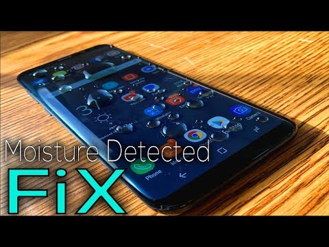 Galaxy s8 Moisture Detected Issue Fix (How to Fix error)