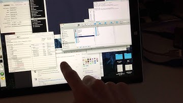 SurfacePro 3 Touch Mac OSX Work in Progress dev test