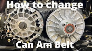 How to Change a Can Am Outlander/Renegade Belt