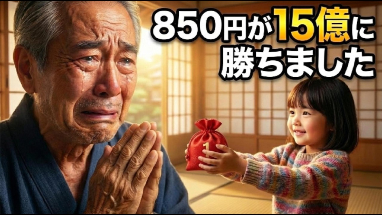 全財産15億円を寄付したフリをした父、三人の娘の48時間 ― 850円が15億に勝ちました