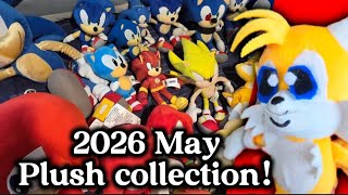 My Entire Plush Collection of 2026! | Early May plush collection - Amazing sonic bros.