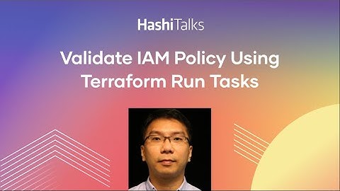 Validate IAM Policy Using Terraform Run Tasks