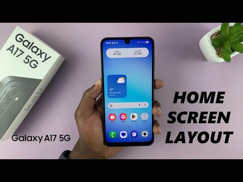 How To Lock / Unlock Home Screen Layout On Samsung Galaxy A17 5G