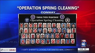 23 arrested in warrant roundup called 'Operation Spring Cleaning'