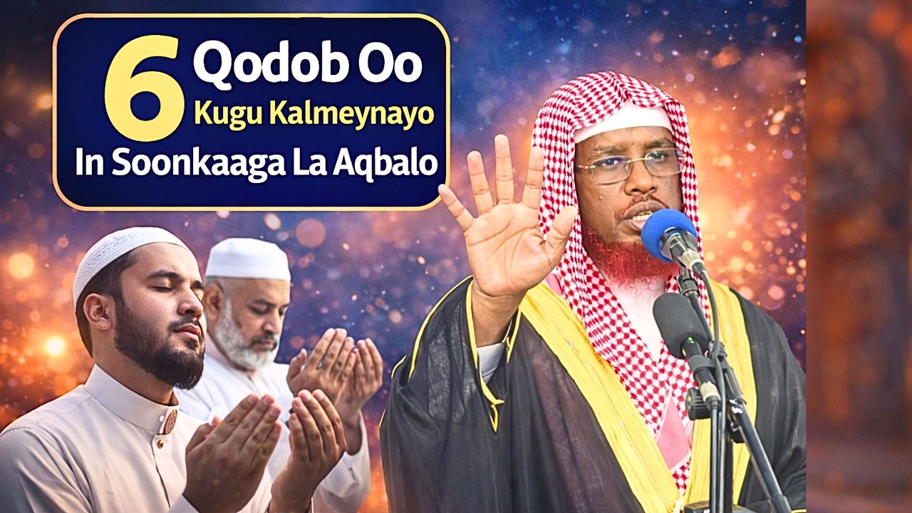 6 Qodob Oo Kugu Kalmeynayo In Soonkaaga La Aqbalo Sh Umal