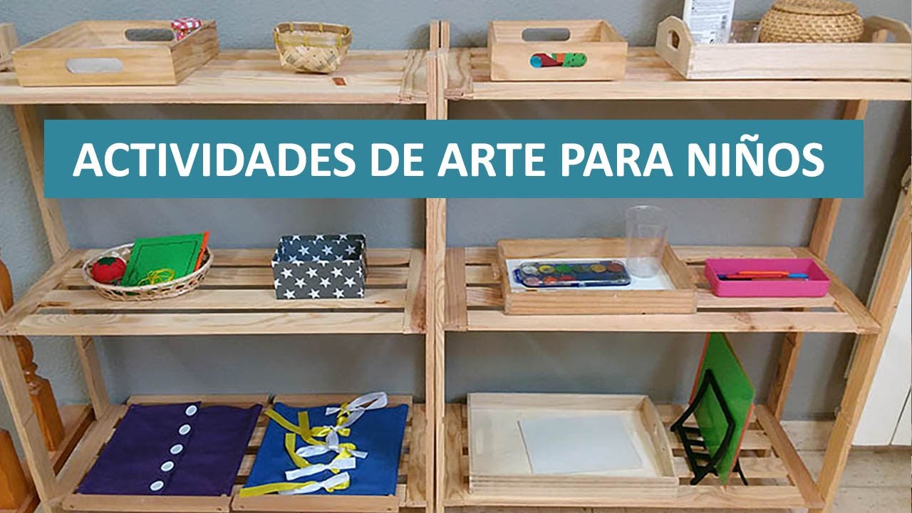 ACTIVIDADES de ARTE para NIÑOS - YouTube
