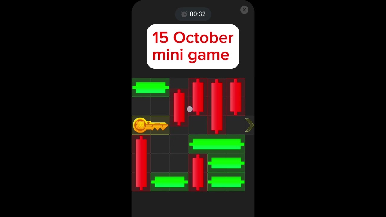 15 October Mini game hamster kombat today | daily mini game hamster kombat|
