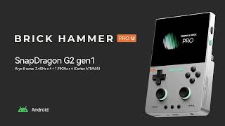 The long-awaited TRIMUI BRICK PRO U HAMMER has finally been released!