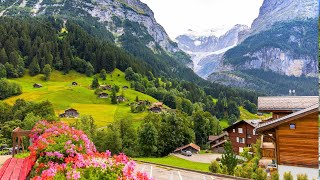 جولة في قرية جريندلوالد اجمل القرى السويسرية | Grindelwald Switzerland 🇨🇭  Village Tour