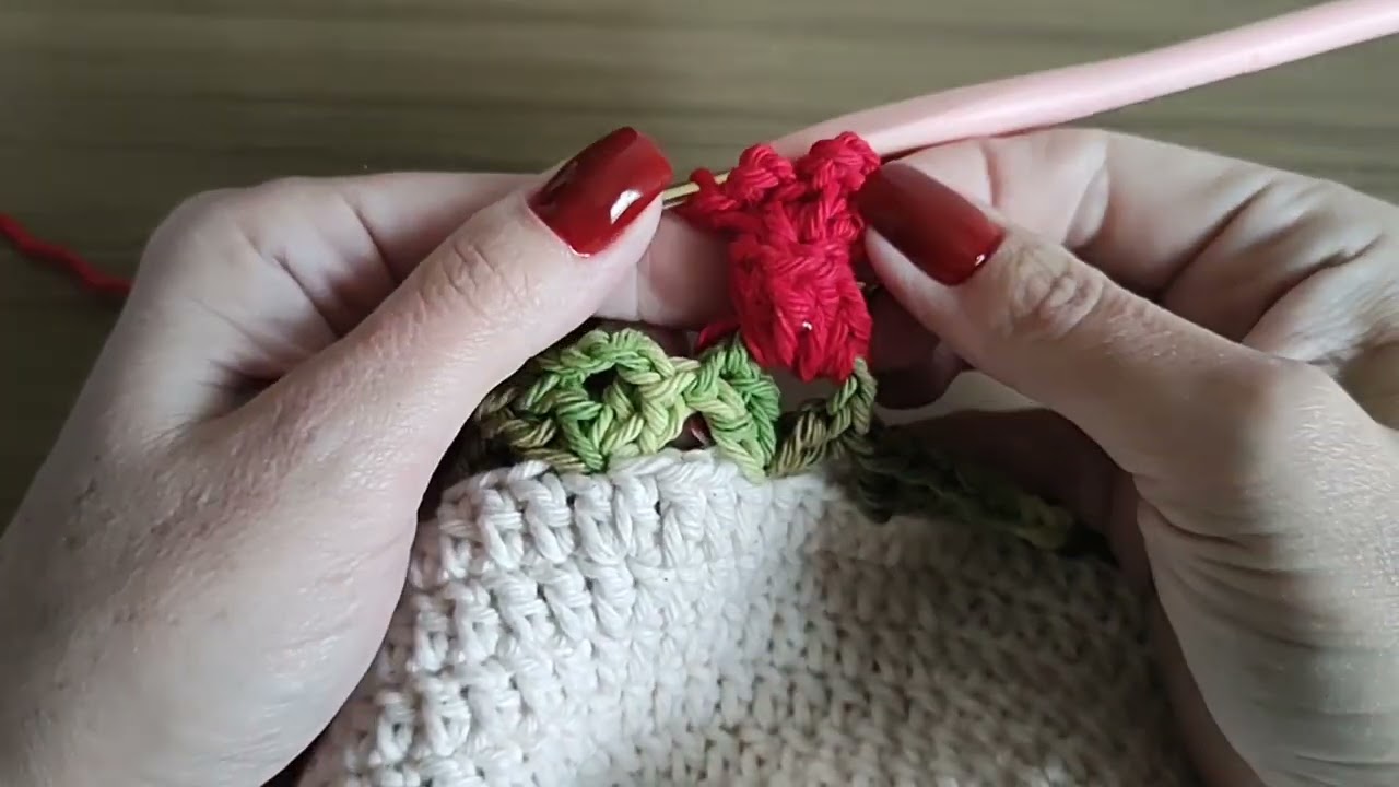 Jogo americano tulipas vermelhas