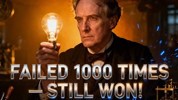 He Failed 1,000 Times… But Changed the World | Thomas Edison’s True Story